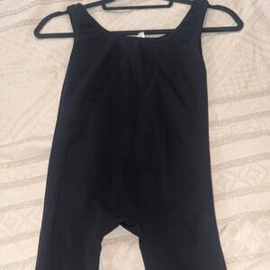 Spirit Black Sleeveless Bodysuit